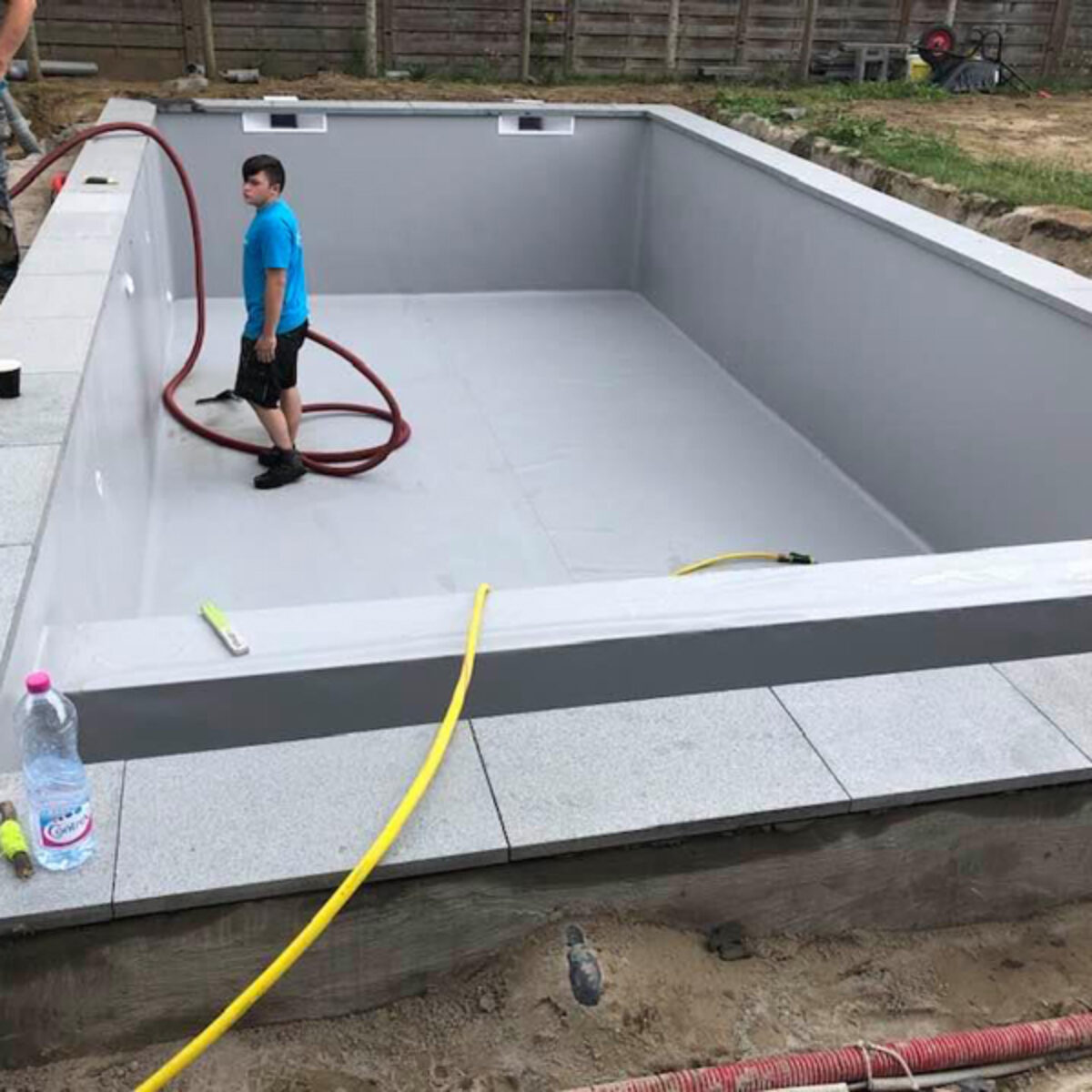 Zwembad boordstenen – Menen